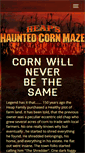 Mobile Screenshot of heapshauntedcornmaze.com
